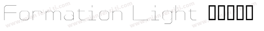 Formation Light字体转换